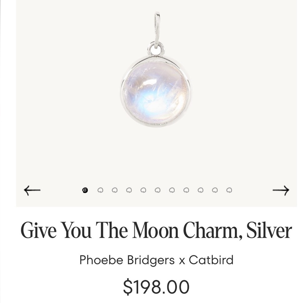 SOLD OUT Catbird/Phoebe Bridgers Give You The Moon pendant. Pendant only!
